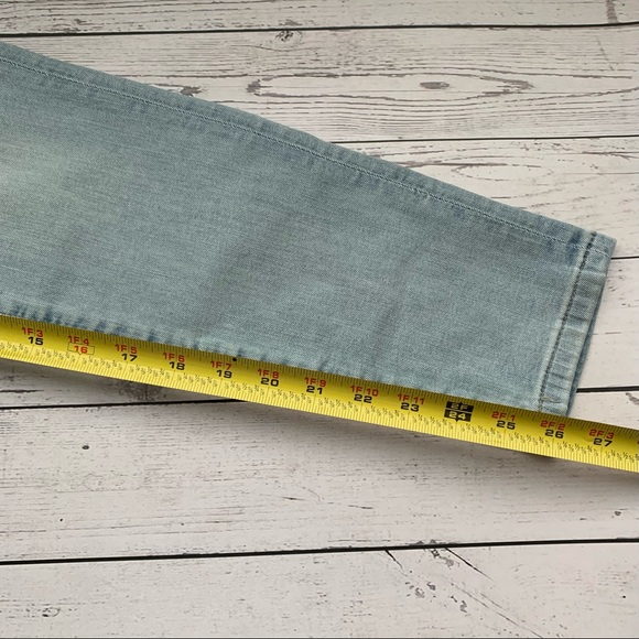 BANANA REPUBLIC high rise ankle length light wash denim skinny jean size… - Picture 12 of 12